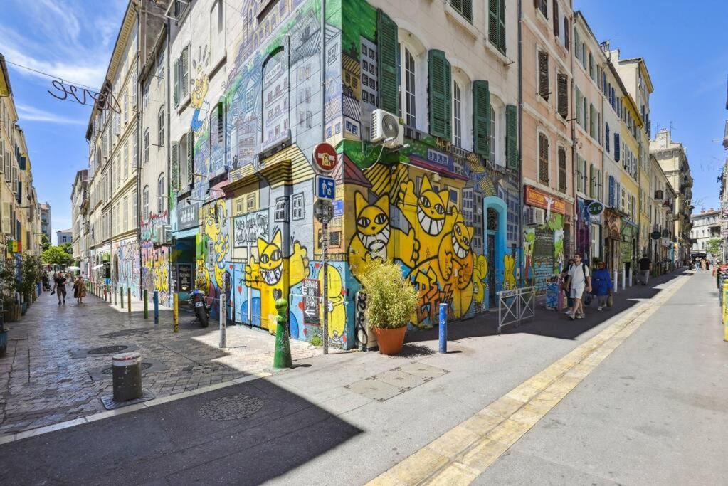 Charmant Logement Au Coeur Du Cours Julien Μασσαλία Εξωτερικό φωτογραφία